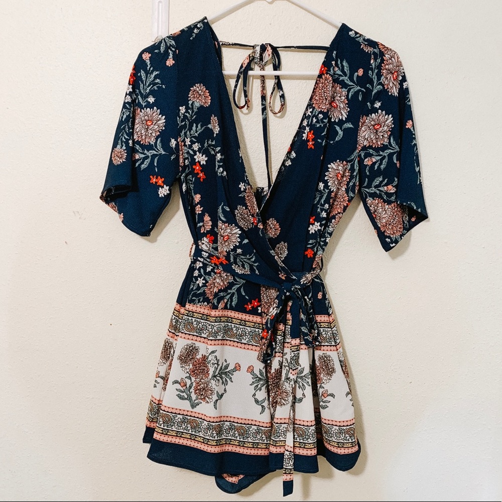 Floral Romper